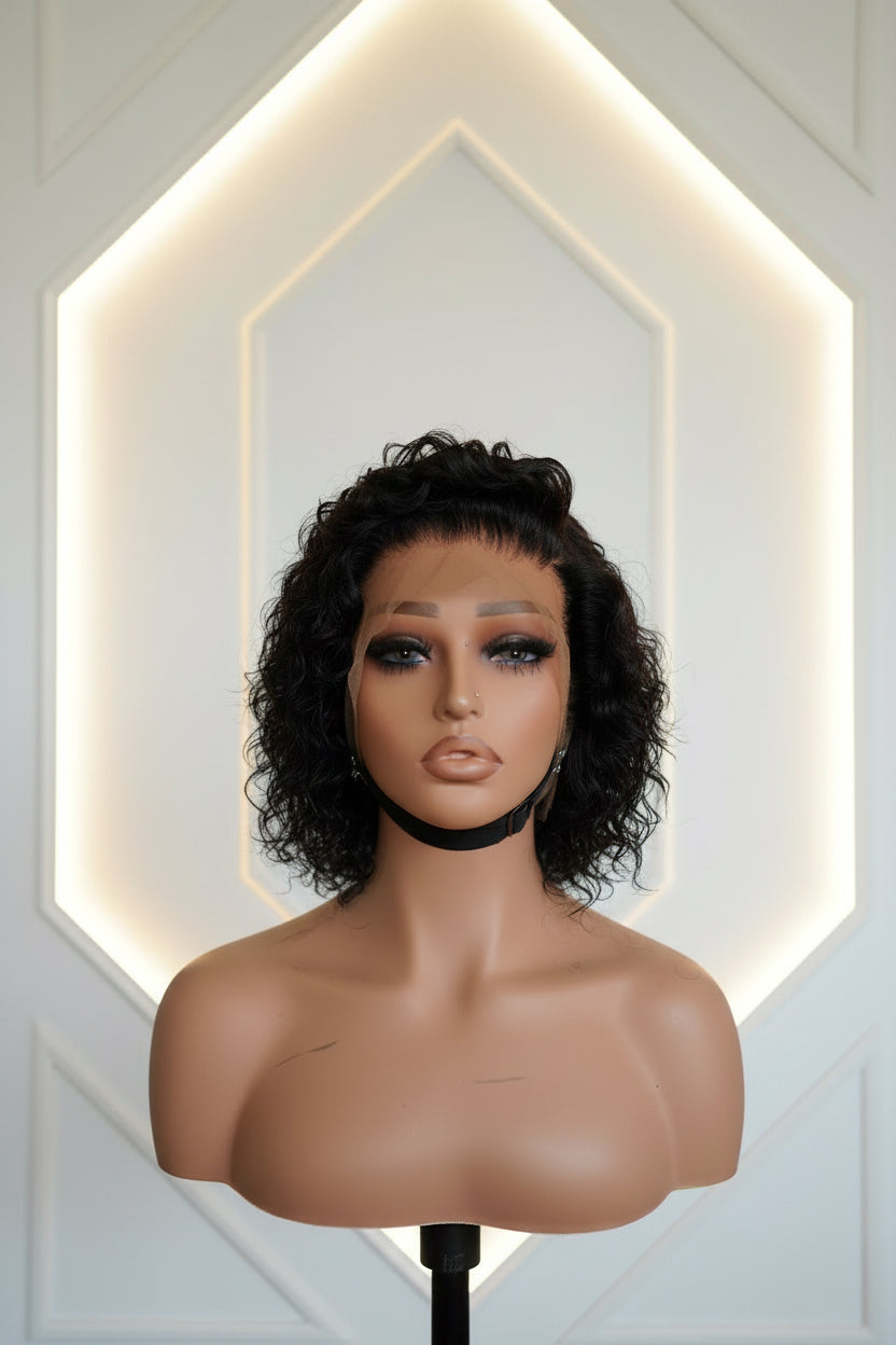Pearly- The Curly Pixie Wig