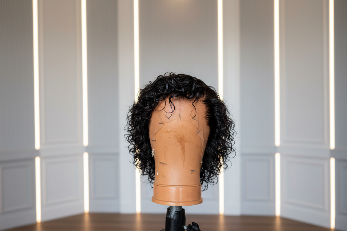 Pearly- The Curly Pixie Wig